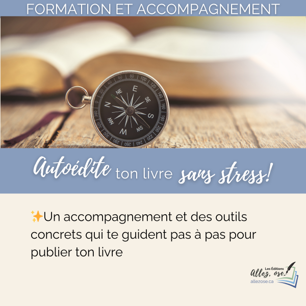 Autoédite ton livre sans stress!